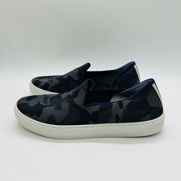 ROTHY’S THE SNEAKERS WOMEN’S SIZE 8 GRAY CAMOUFLAGE - Picture 2 of 12